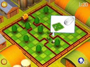 Running sheep: Tiny worlds