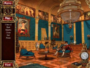 Wimmelbild Die 3 Musketiere Constance's Mission